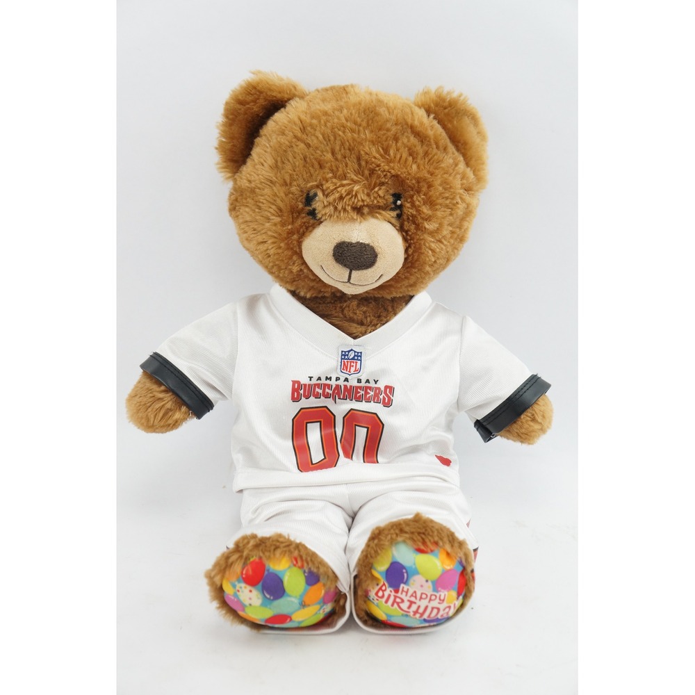 Build a‎ Bear Workshop NFL Tampa Bay Buccaneers Teddy Bear Birthday Balloons